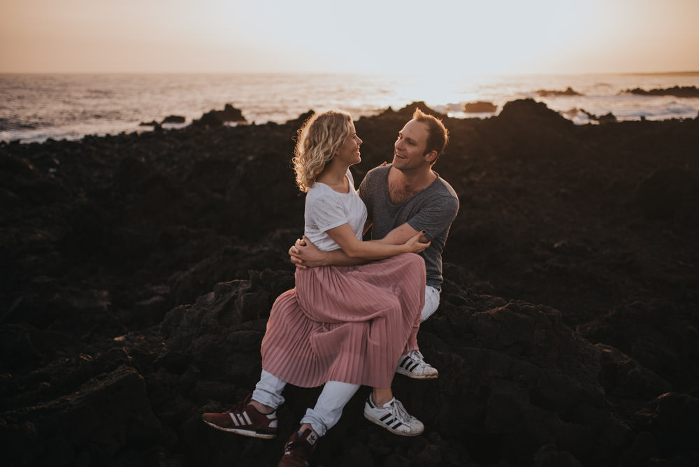 Paar Fotoshooting Lanzarote Hochzeitsfotograf