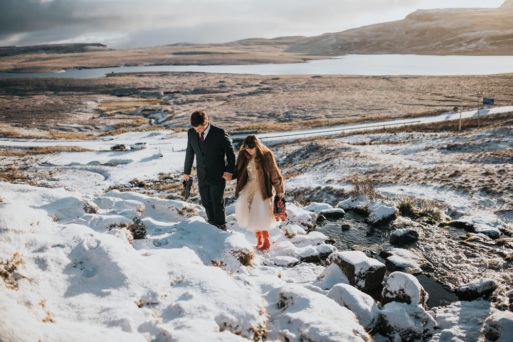 After Wedding Shooting Isle of Skye 