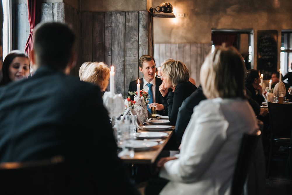 Hochzeitsfeier im Cafe Gedankengut