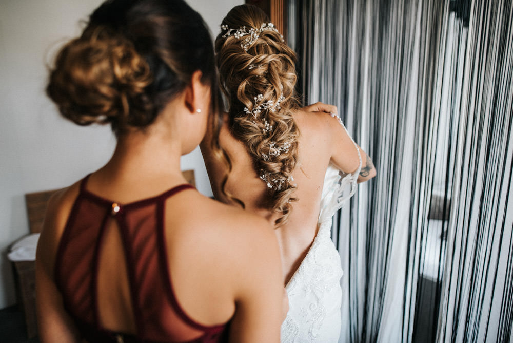 Urbane Hochzeit Odonien Getting Ready