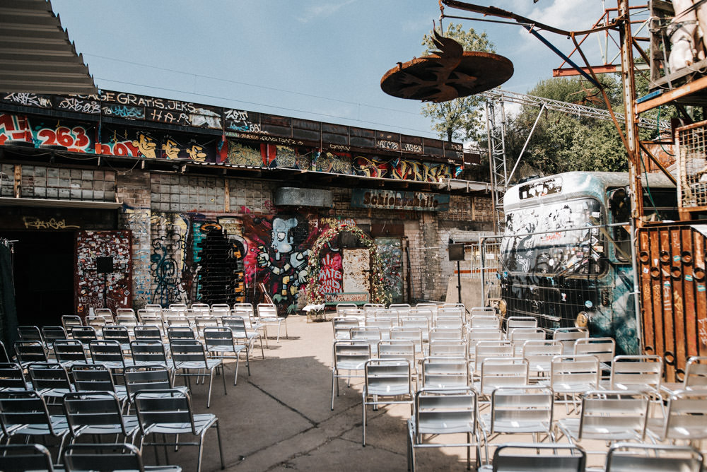 Urbane Hochzeit Odonien Festivalhochzeit Koeln