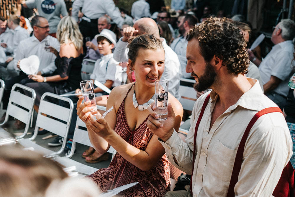 Freie Trauung im Odonien FEstival Hochzeit Köln