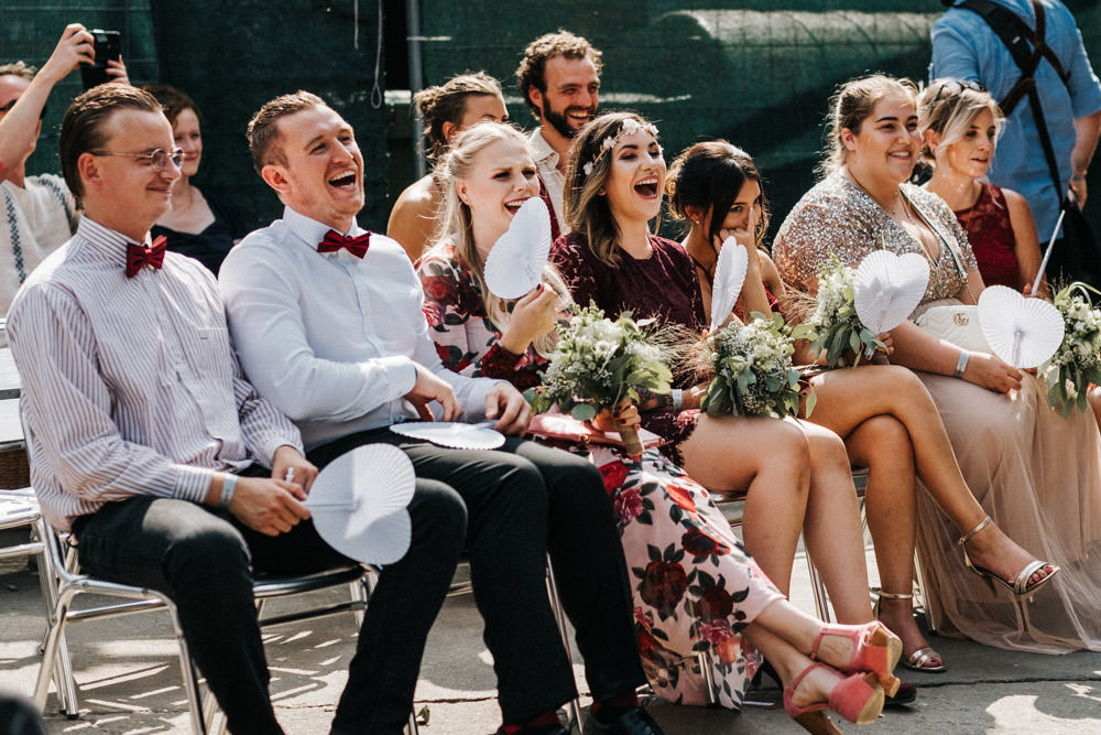 Freie Trauung im Odonien FEstival Hochzeit Köln