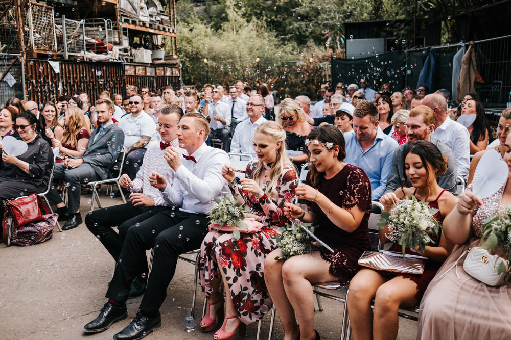 Freie Trauung im Odonien FEstival Hochzeit Köln