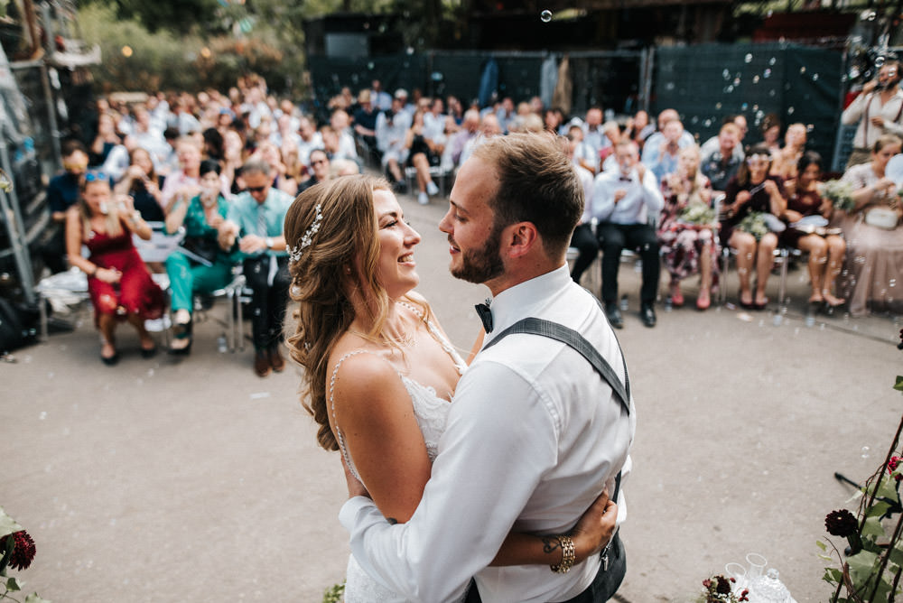 Freie Trauung im Odonien Festival Hochzeit Köln