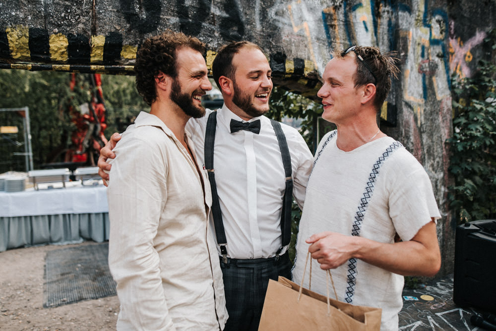 Freie Trauung im Odonien FEstival Hochzeit Köln