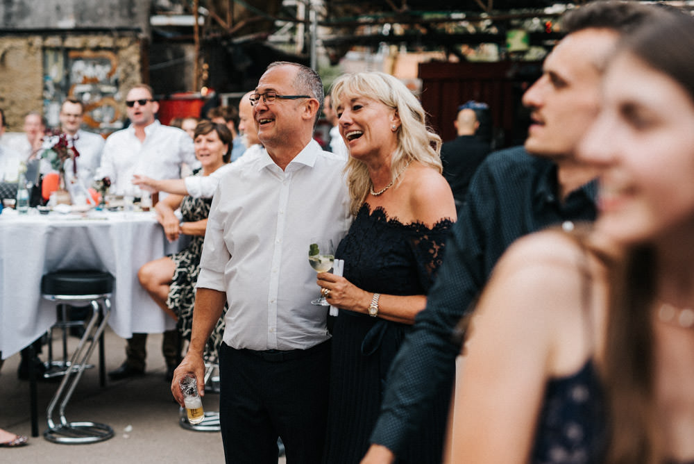 Freie Trauung im Odonien FEstival Hochzeit Köln