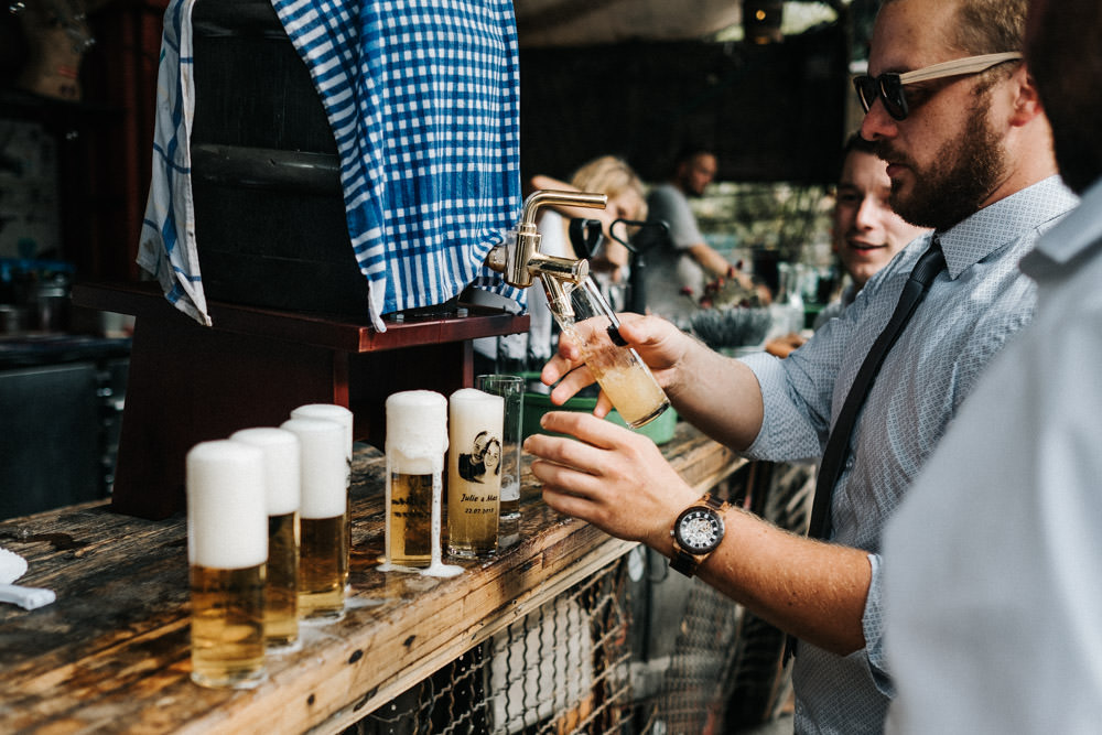 Freie Trauung im Odonien FEstival Hochzeit Köln