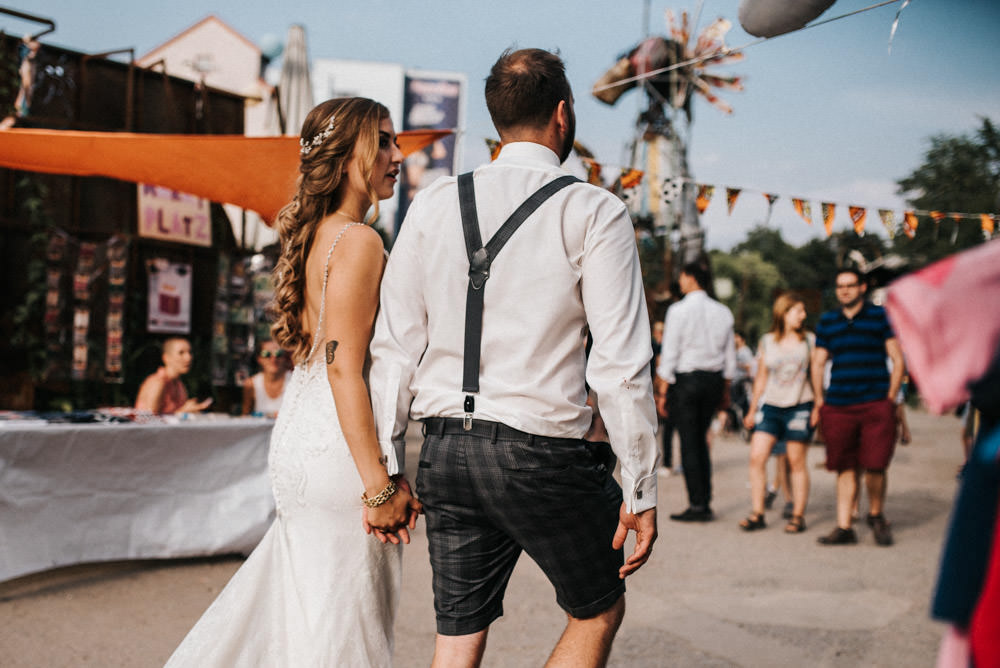 Freie Trauung im Odonien Festival Hochzeit Köln