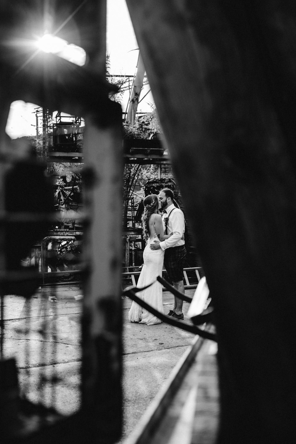 Freie Trauung im Odonien Festival Hochzeit Köln