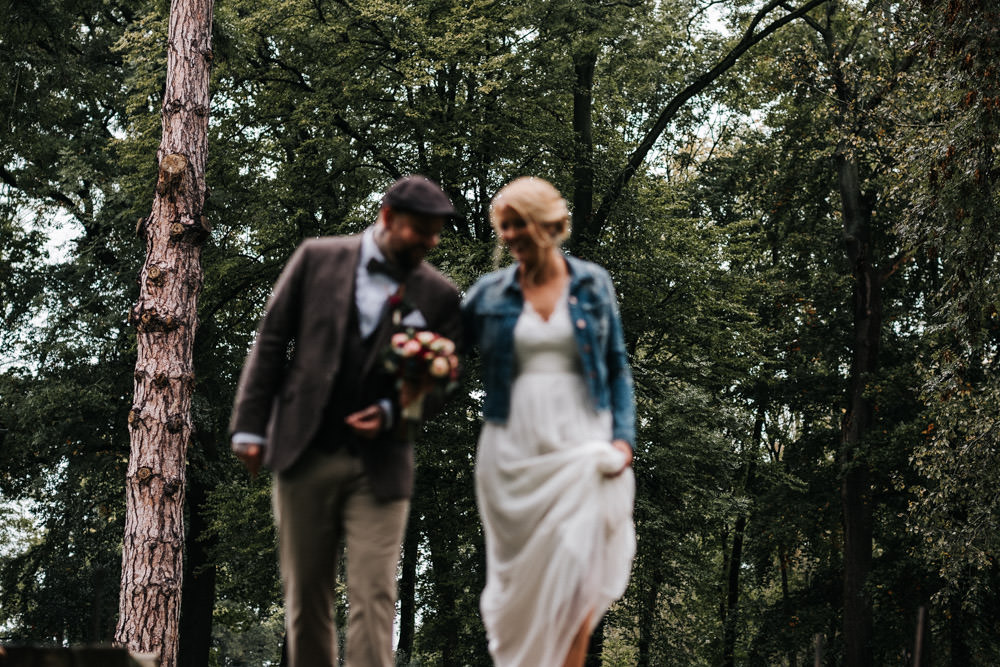 Hochzeitsshooting bei Regen