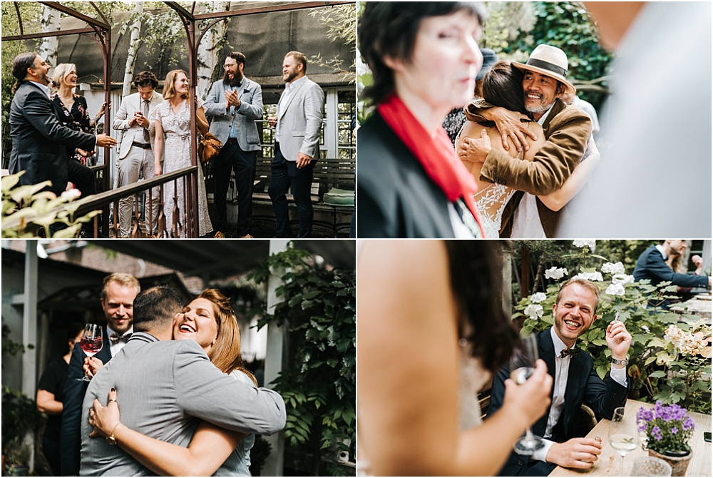 Hochzeit im LADÜ Sektempfang