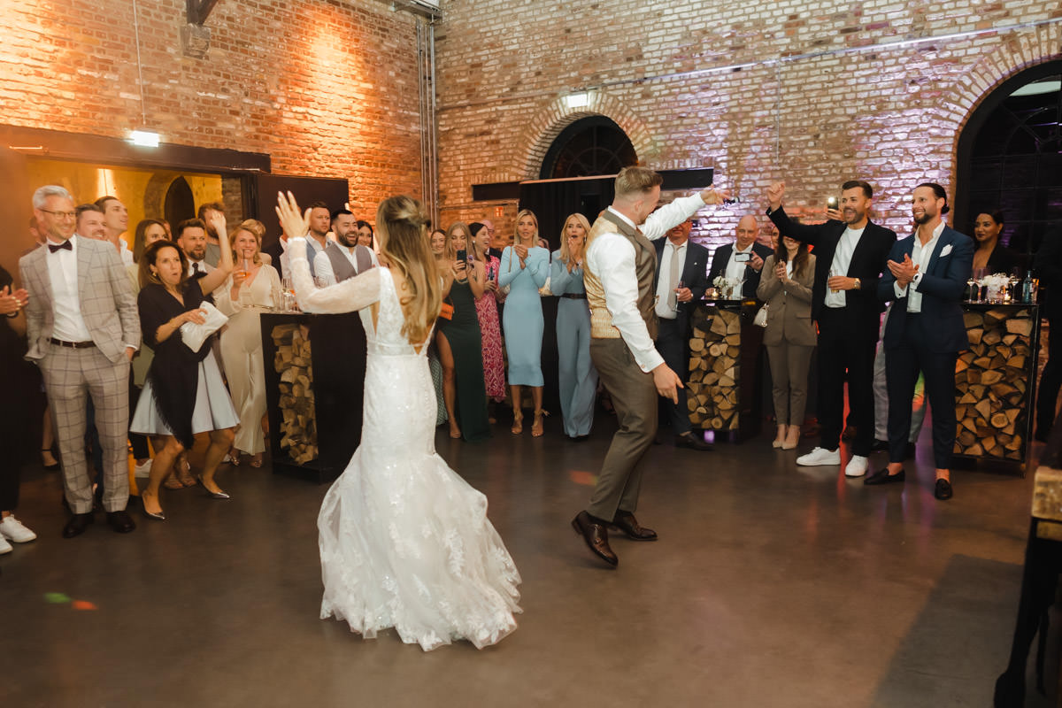 Hochzeitstanz im Furnance 